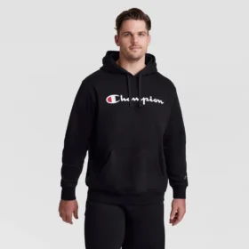 Powerblend-hoodie, Full Script Logo – Big & Tall