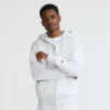 Powerblend-hoodie met volledige ritssluiting, C Logo