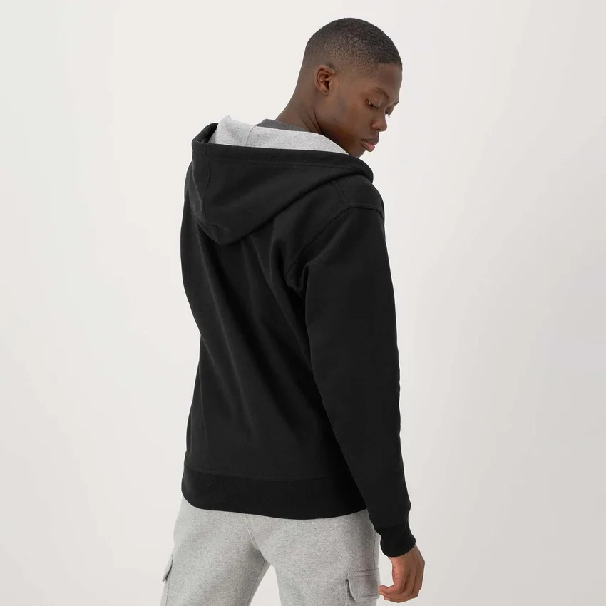 Powerblend-hoodie met volledige ritssluiting, C Logo