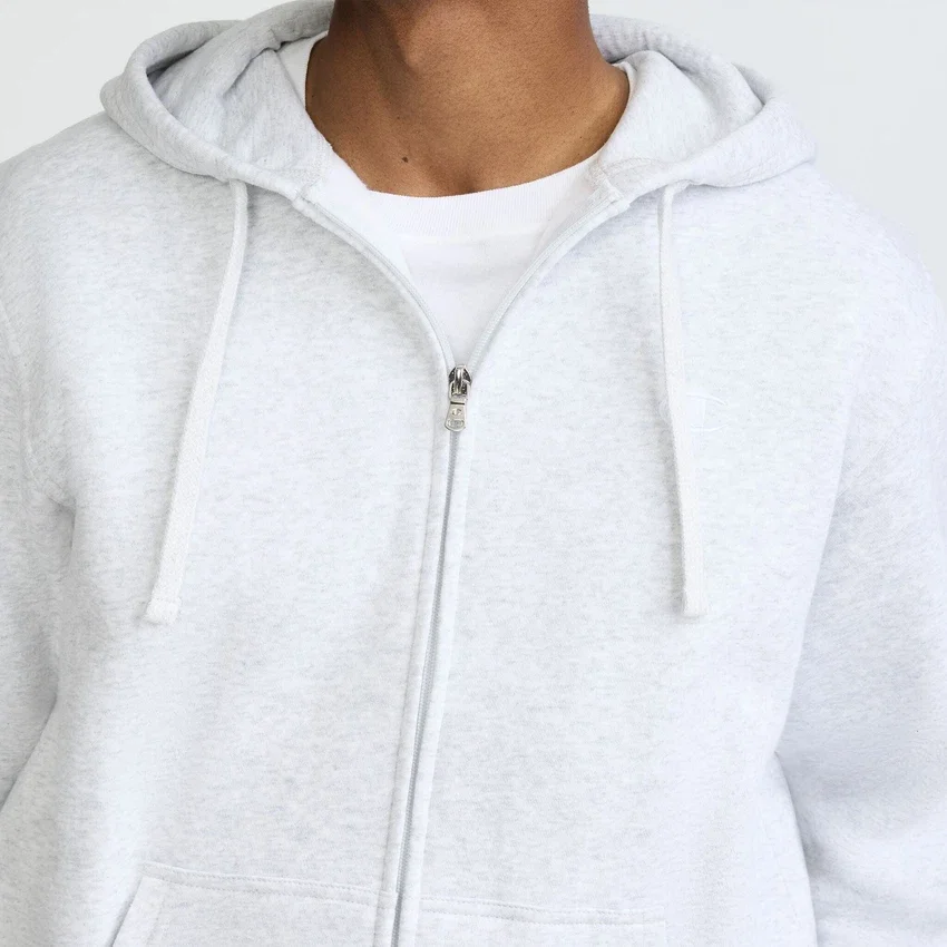 Powerblend-hoodie met volledige ritssluiting, C Logo