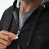 Powerblend-hoodie met volledige ritssluiting, C Logo