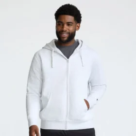 Powerblend-hoodie met volledige ritssluiting, C Logo – Big & Tall