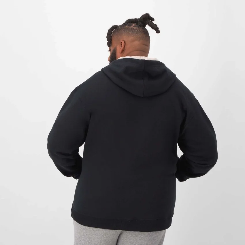 Powerblend-hoodie met volledige ritssluiting, C Logo – Big & Tall