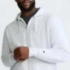 Powerblend-hoodie met volledige ritssluiting, C Logo – Big & Tall