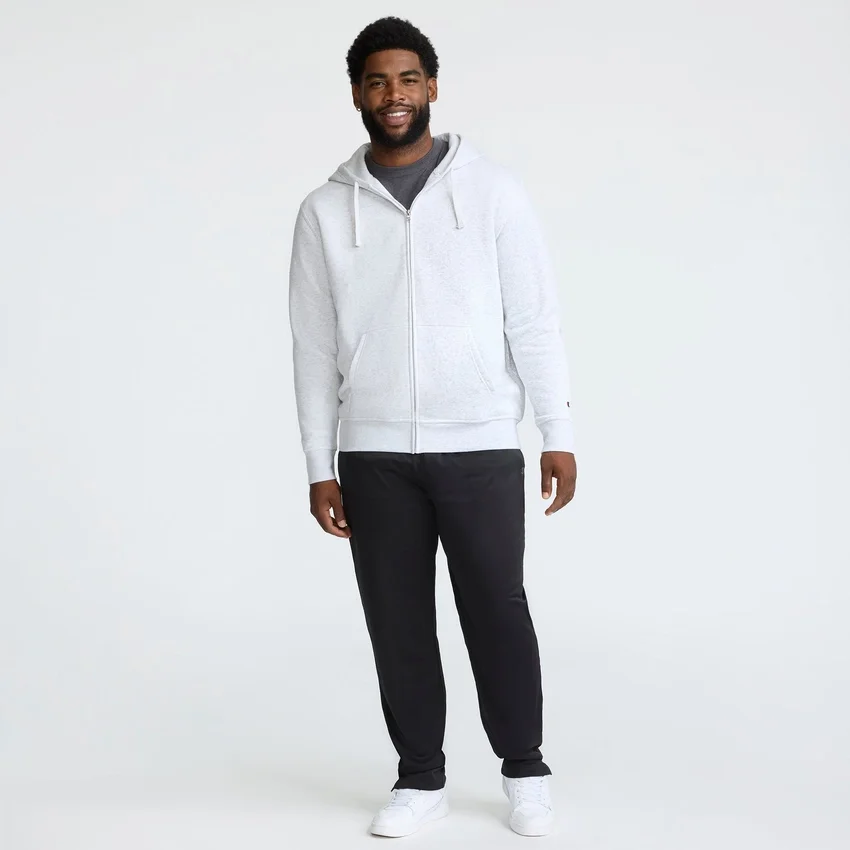 Powerblend-hoodie met volledige ritssluiting, C Logo – Big & Tall