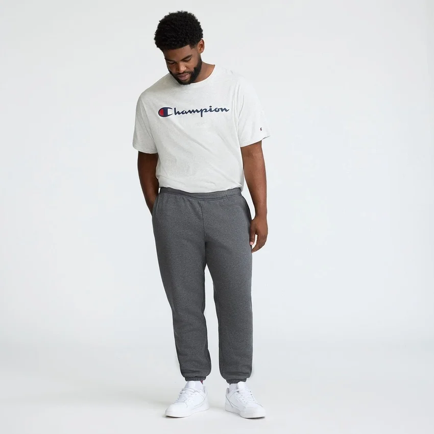 Powerblend-joggingbroek, getailleerde onderkant, C Logo – Big & Tall