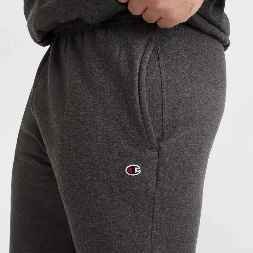 Powerblend-joggingbroek, open zoom, C Logo – Big & Tall