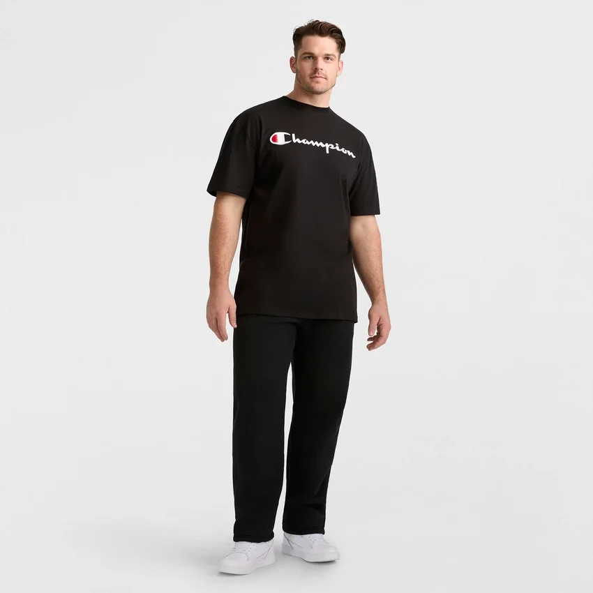 Powerblend-joggingbroek, open zoom, C Logo – Big & Tall