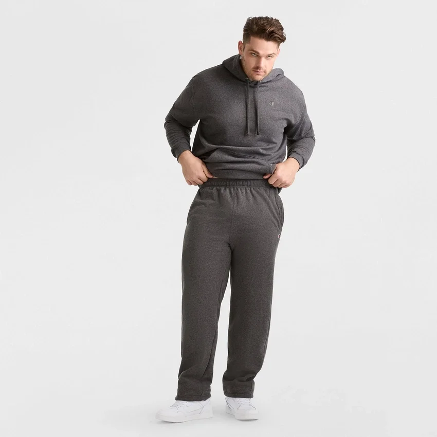 Powerblend-joggingbroek, open zoom, C Logo – Big & Tall