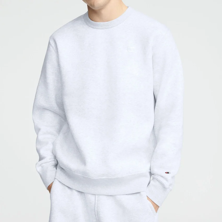 Powerblend-sweatshirt met ronde hals, C Logo