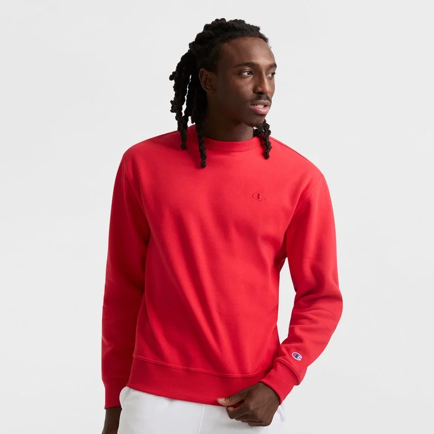 Powerblend-sweatshirt met ronde hals, C Logo