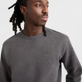 Powerblend-sweatshirt met ronde hals, C Logo