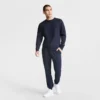 Powerblend-sweatshirt met ronde hals, C Logo