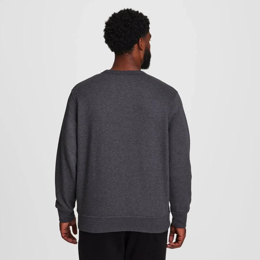 Powerblend-sweatshirt met ronde hals, C Logo – Big & Tall