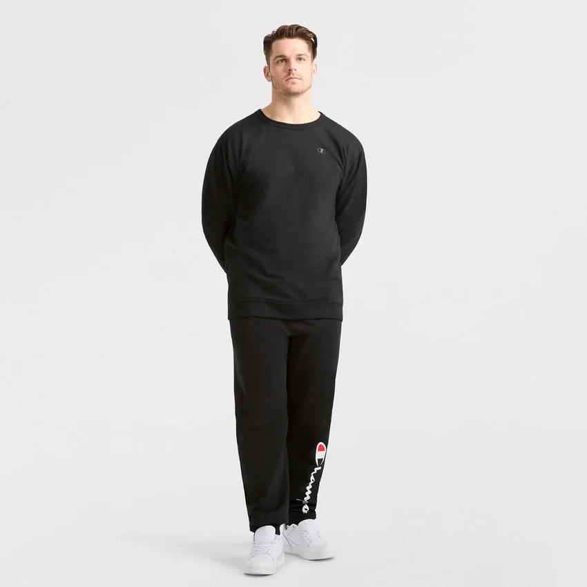 Powerblend-sweatshirt met ronde hals, C Logo – Big & Tall