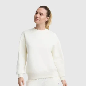 Powerblend-sweatshirt met ronde hals en kleine ‘C’