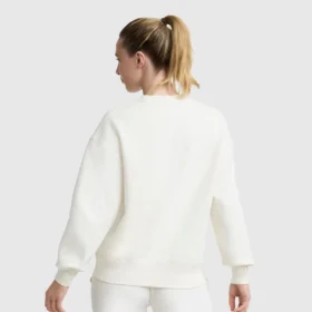 Powerblend-sweatshirt met ronde hals en kleine ‘C’