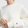 Powerblend-sweatshirt met ronde hals en kleine ‘C’