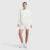 Powerblend-sweatshirt met ronde hals en kleine ‘C’