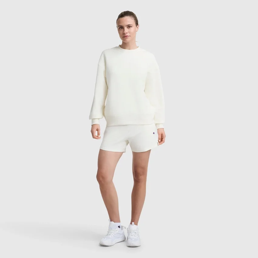 Powerblend-sweatshirt met ronde hals en kleine ‘C’