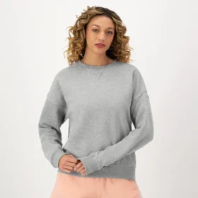 Powerblend-sweatshirt met ronde hals, geborduurd Script Logo
