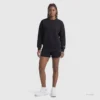 Powerblend-sweatshirt met ronde hals, geborduurd Script Logo