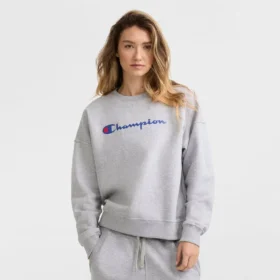 Powerblend-sweatshirt met ronde hals, Script Logo