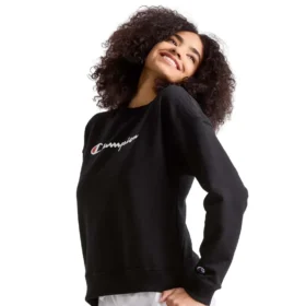 Powerblend-sweatshirt met ronde hals, Script Logo