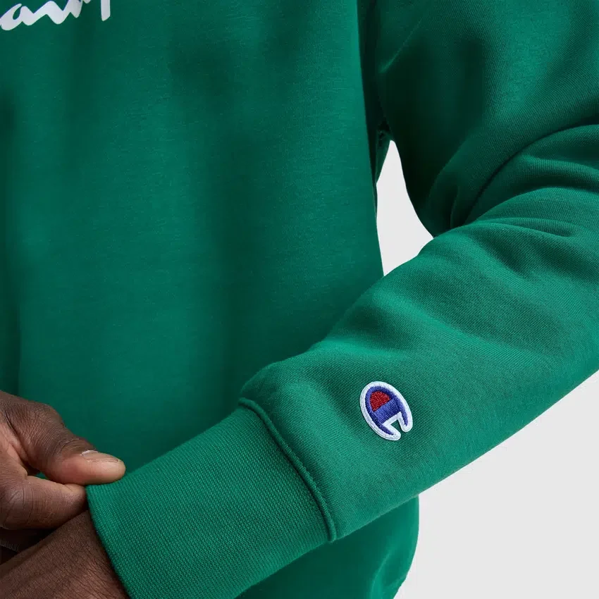 Powerblend-sweatshirt met ronde hals, Script Logo