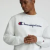 Powerblend-sweatshirt met ronde hals, Script Logo