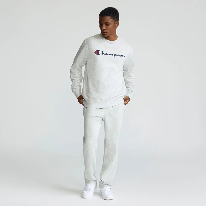 Powerblend-sweatshirt met ronde hals, Script Logo