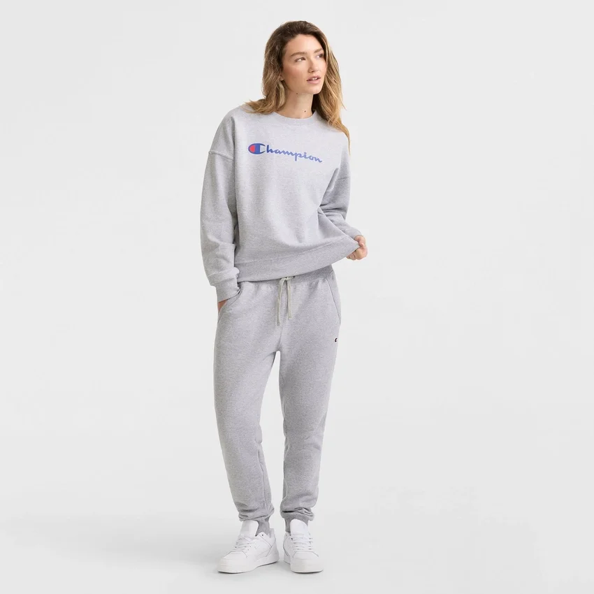 Powerblend-sweatshirt met ronde hals, Script Logo