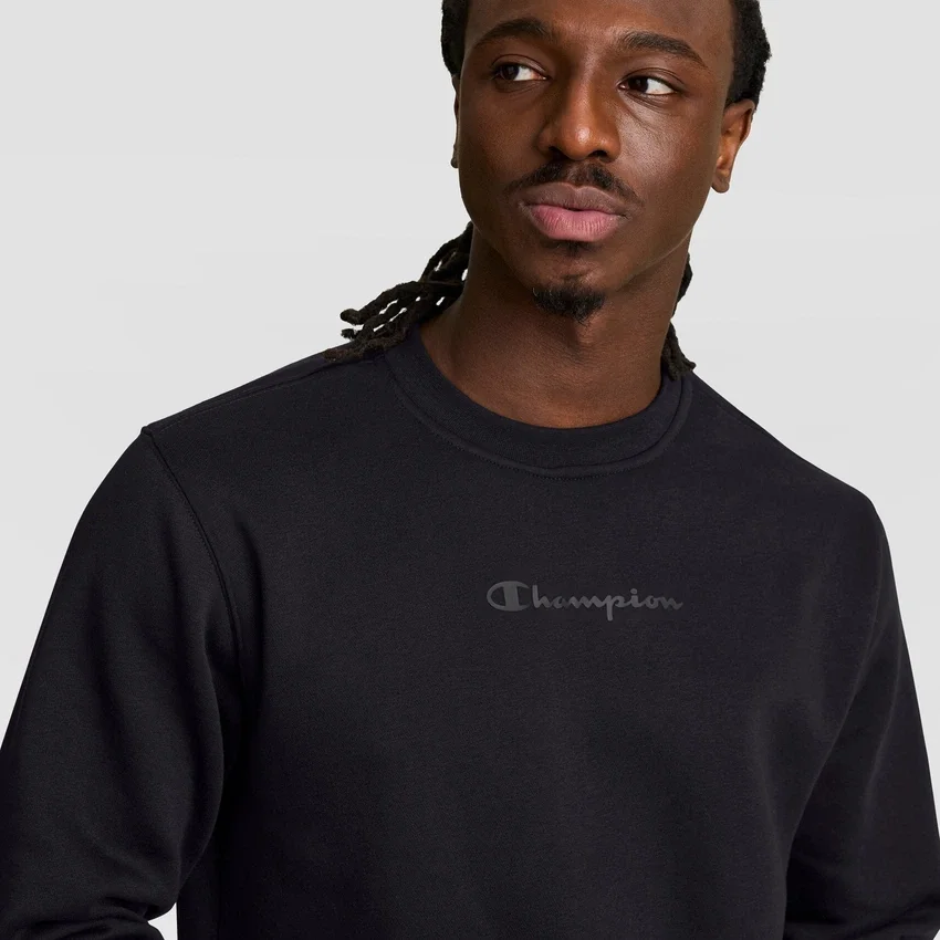 Powerblend-sweatshirt met ronde hals, ton-sur-ton Script Logo