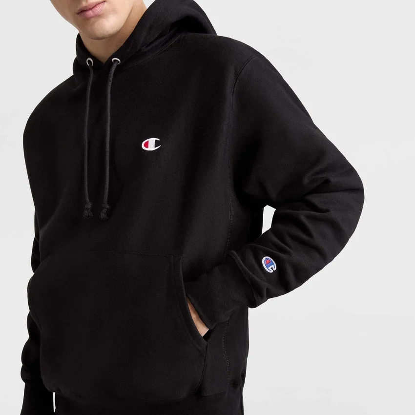 Reverse Weave Small C-hoodie