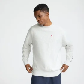 Reverse Weave-sweatshirt met ronde hals, C Logo