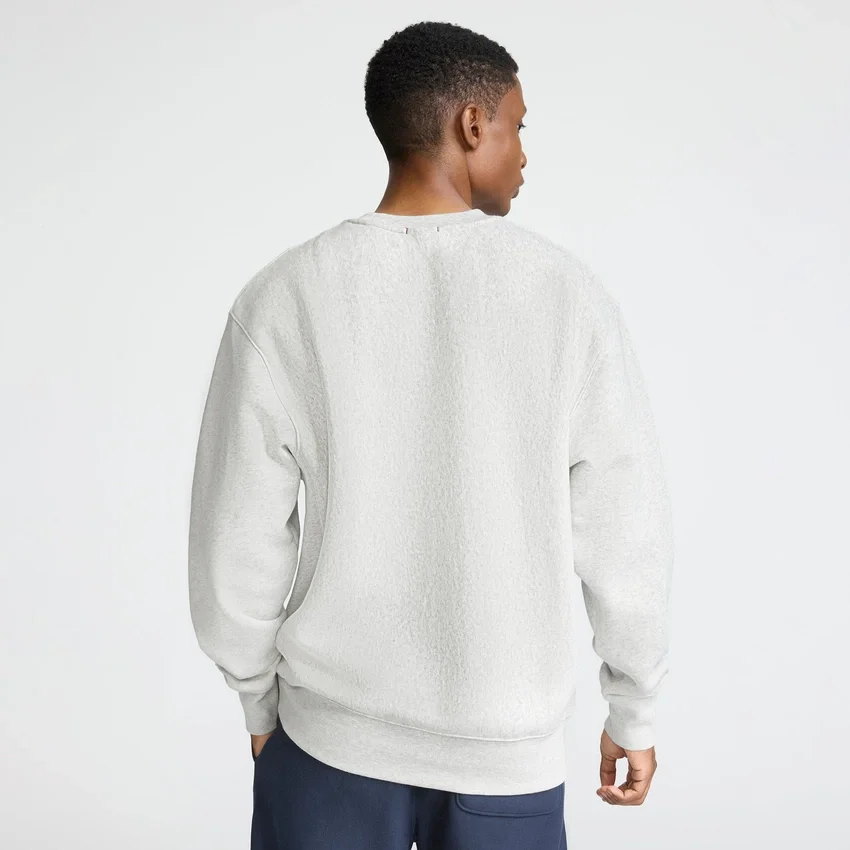Reverse Weave-sweatshirt met ronde hals, C Logo