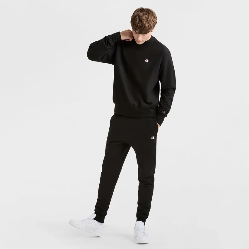Reverse Weave-sweatshirt met ronde hals, C Logo