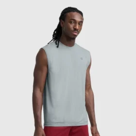 Sport Crewneck Muscle T-shirt, Script Logo