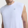 Sport Crewneck Muscle T-shirt, Script Logo