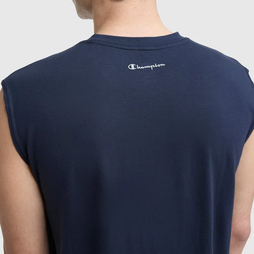 Sport Crewneck Muscle T-shirt, Script Logo