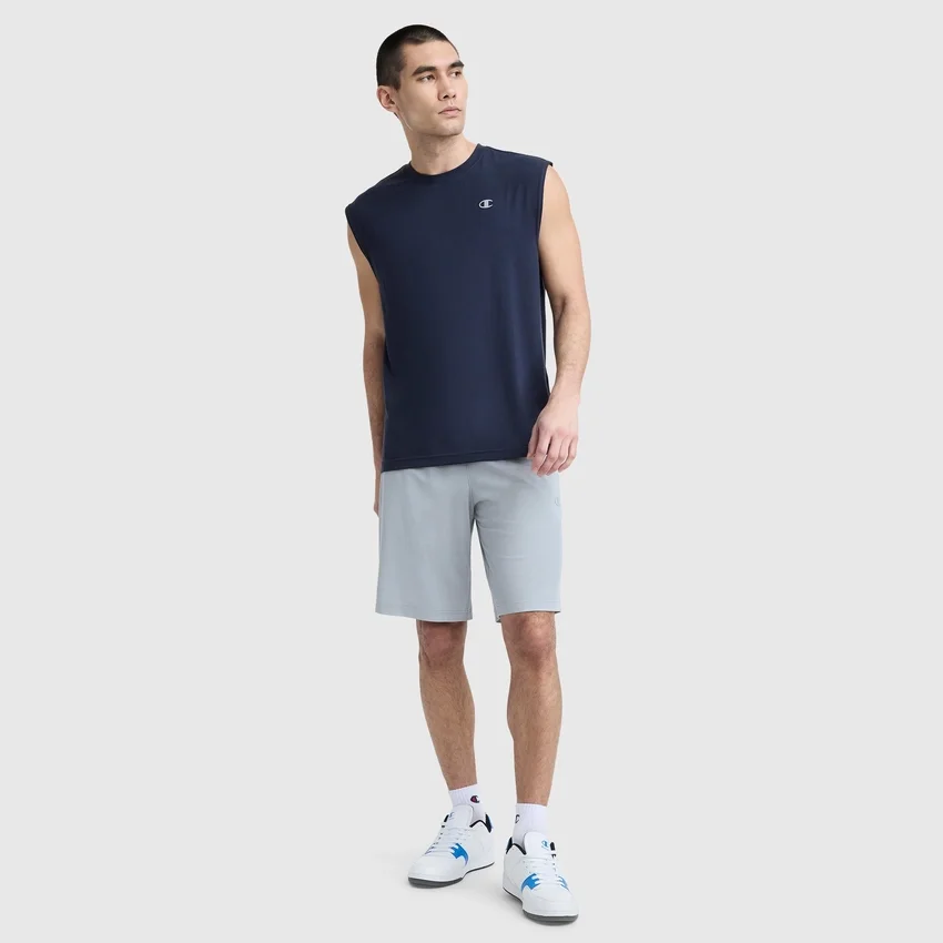 Sport Crewneck Muscle T-shirt, Script Logo