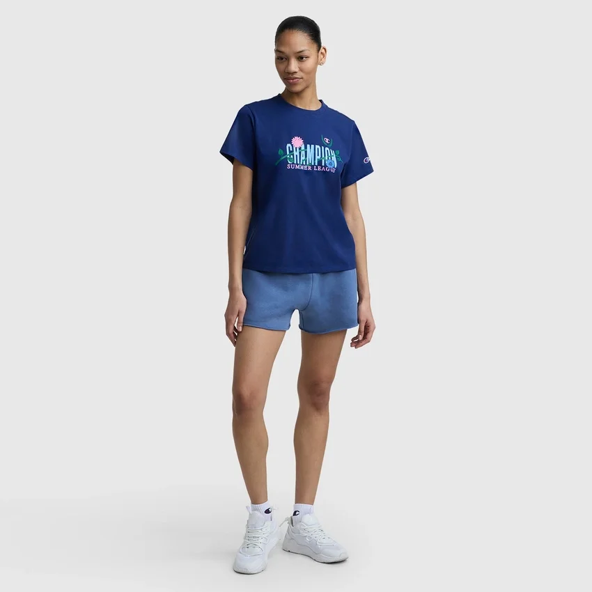 Summer League T-shirt met print, C Logo