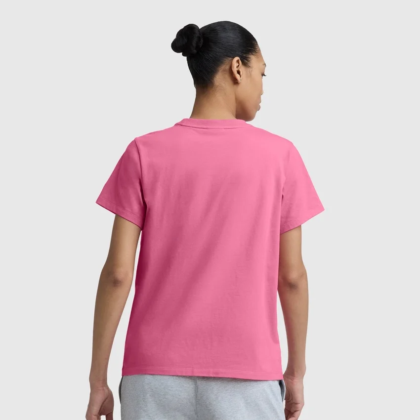 T-shirt met 'Painted Bouquet'-print, C Logo