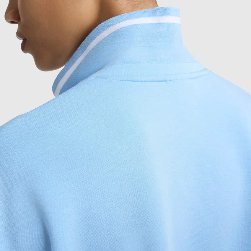 Tennis Court Polo, geborduurd Script Logo